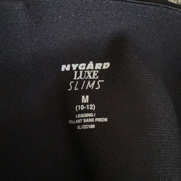 NYGARD BLACK LEGGINGS WITH RHINESTONES - Picture 4 of 4